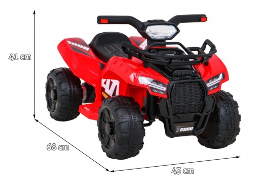 Автомобиль Quad Storm Red