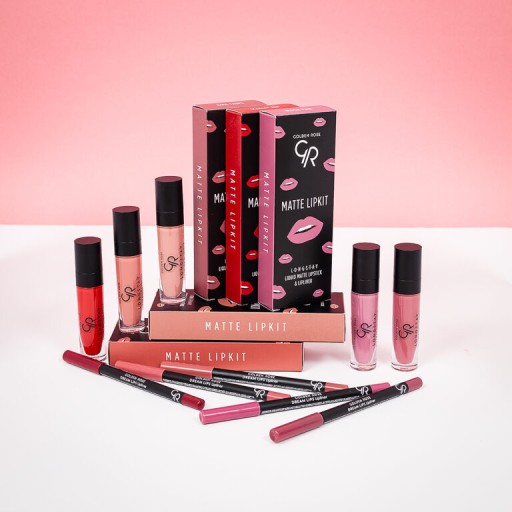 Matte Lipkit – набор для макияжа губ Golden Rose