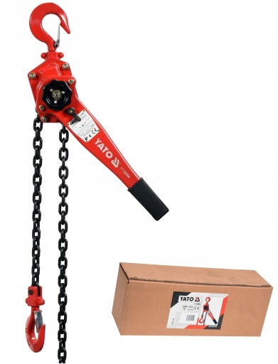 ЛЕБЕДКА ЯТО ЦЕПНАЯ 1500 кг 1,5Т