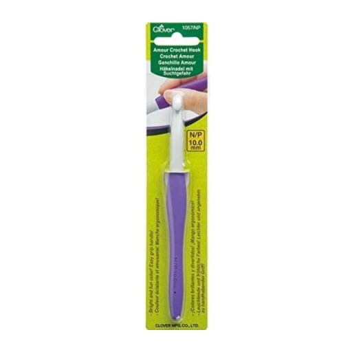 Szydełko ergonomiczne CLOVER AMOUR 10 mm