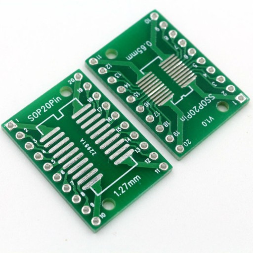 Переходник SO20 SSOP20 на DIP20W 4 шт.