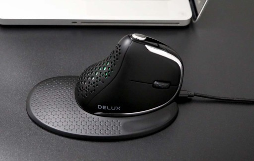 Беспроводная вертикальная мышь Delux M618XSD 4.0 BT