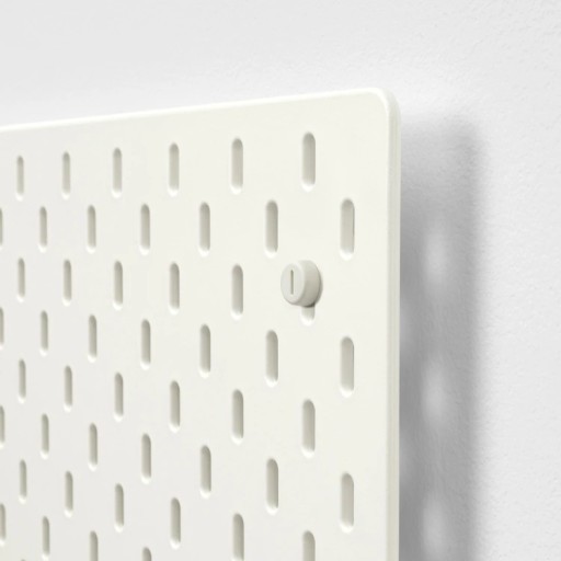 IKEA SKADIS Tablica perforowana narzędziowa kombinacja 3 el. biała 56x56