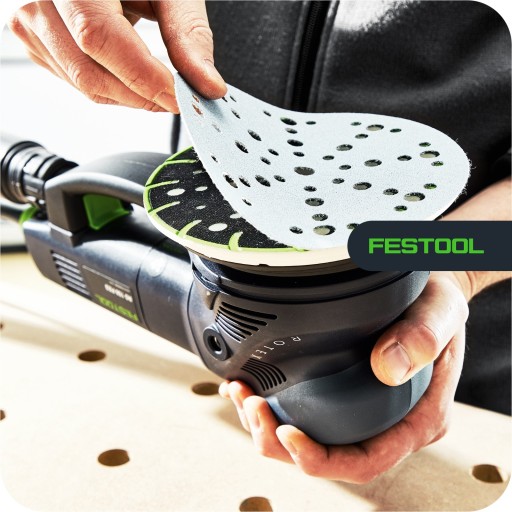 Шлифовальный диск для эксцентриковой шлифовальной машины FESTOOL на липучке 150 мм