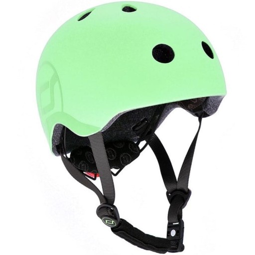 СКУТЕР SCOOTANDRIDE Kiwi Складной самокат Highwaykick на 3 колеса со светодиодной подсветкой + шлем S-M 3+