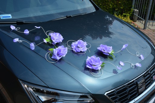 Украшение автомобиля Свадебные украшения для автомобиля A25