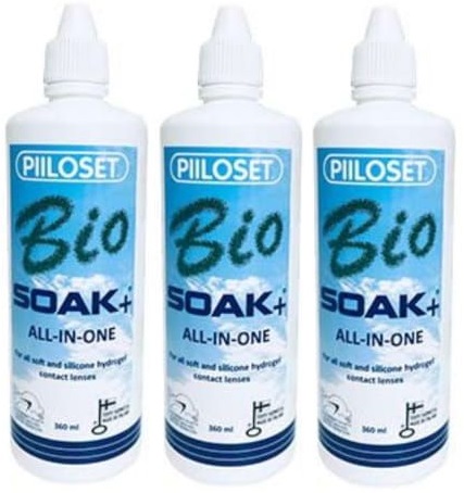 PIILOSET BIOSOAK LENS LIQUID 3x360 мл +3 контейнера