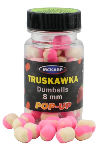 TRUSKAWKA DUO POP-UP DUMBELLS MCKARP 8mm PRZYNĘTA