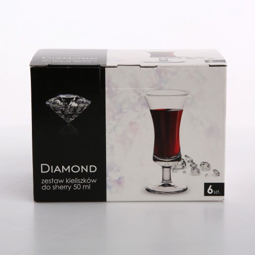 НАБОР ИЗ 6 БОКАЛОВ DIAMOND ДЛЯ ХЕРРИ 50мл для ликера