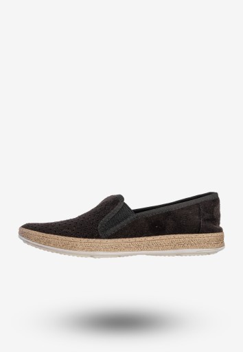 Espadryle Damskie BIG STAR Buty Tenisówki Wsuwane Modne Czarne FF276032 39