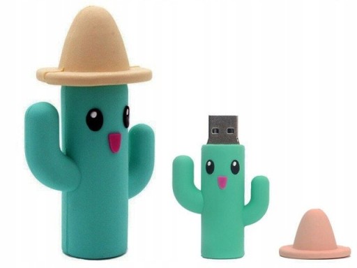 USB-ПЕРЕДНИК БЫСТРАЯ ФЛЕШ-КАРТА УЛЬТРА ПАМЯТЬ ПОДВЕСКА КАКТУС В ПОДАРОК ​​32 ГБ