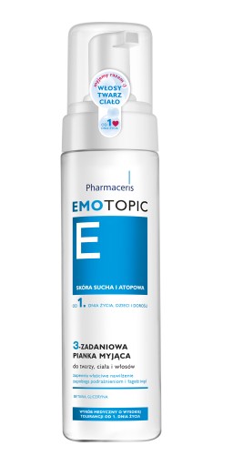 PHARMACERIS EMOTOPIC ОЧИЩАЮЩАЯ ПЕНКА ДЛЯ 3 ЗАДАЧ 200