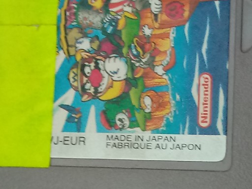 Рабочий серебряный Game Boy Pocket + Super Mario Land 3: Warioland Nintendo