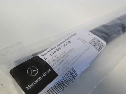 MERCEDES B KLASA W246 246 USZCZELKA Z PRZODU MASKI