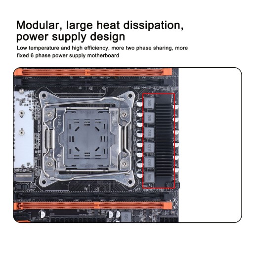 X99H 4 DDR4 LGA2011 3-контактная материнская плата