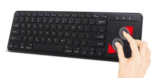 КЛАВИАТУРА С УПРАВЛЕНИЕМ ЖЕСТАМИ ТАЧПАД BLUETOOTH