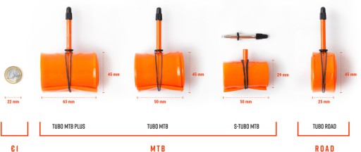 Дорожная труба Tubolito Tubo Road 18/28x700 SV60