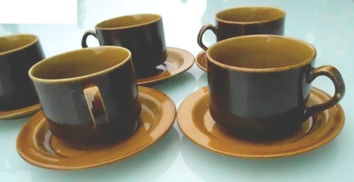 Чашка Миростовице, кофейное блюдце Туловице
