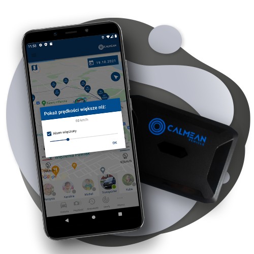 Lokalizator GPS Samochodu 120dni SIM CALMEAN BIG 2