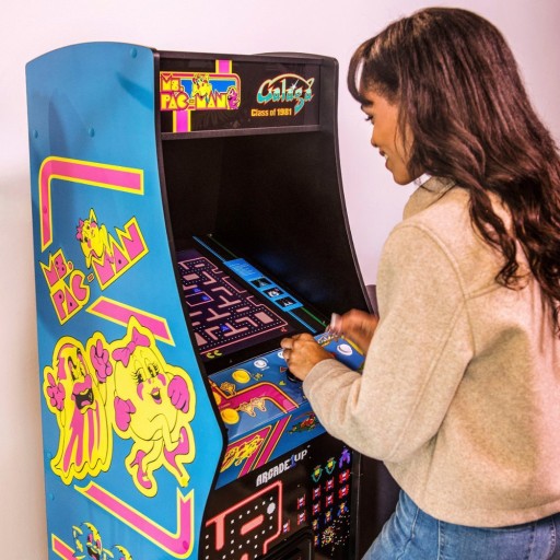 Аркады Arcade1Up Ретро напольная консоль класса 81 фут Делюкс 12 в 1