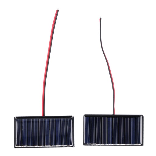 Moduł panelu słonecznego 2szt polysilikonowy mini 68x36mm 0.3W 5V
