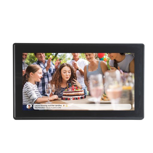 ЦИФРОВАЯ ФОТОРАМКА FRAMEO Wi-Fi Denver 1514B PFF-1514B 8 ГБ погода