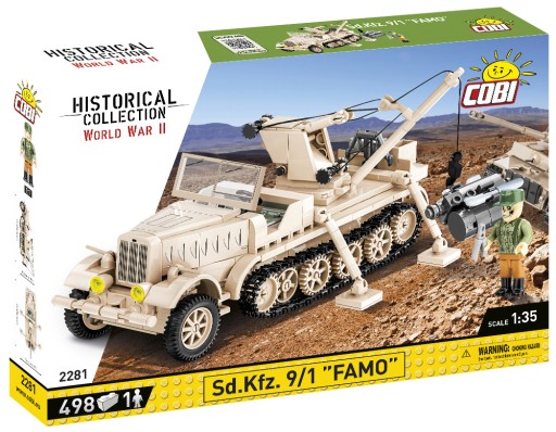 COBI 2281 Немецкий автомобиль SD.KFZ 9/1 