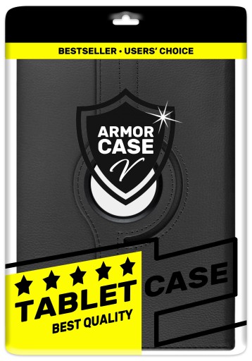 ETUI DO SAMSUNG GALAXY TAB A8 10.5 SM-X200 SM-X205 CZARNY