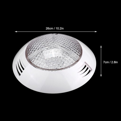 468 СВЕТОДИОДНАЯ ЛАМПА ДЛЯ БАССЕЙНА, ДИСТАНЦИОННОЕ ОСВЕЩЕНИЕ, 35ВТ RGB
