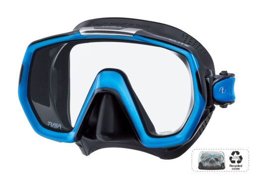 TUSA MASKA NURKOWA snorkeling M1003 QBFB FREEDOM ELITE cz-niebieska M