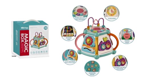 Интерактивный сортировщик музыки MAGIC BOX MALUCH 7в1