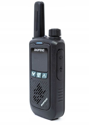 2 рации Baofeng BF-T17 + FM, черные