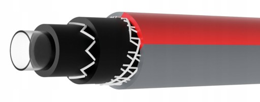 WĄŻ OGRODOWY 6-WARSTWOWY 30BAR 1/2'''' 50M + ZESTAW KOŃCÓWEK PRODUKT POLSKI