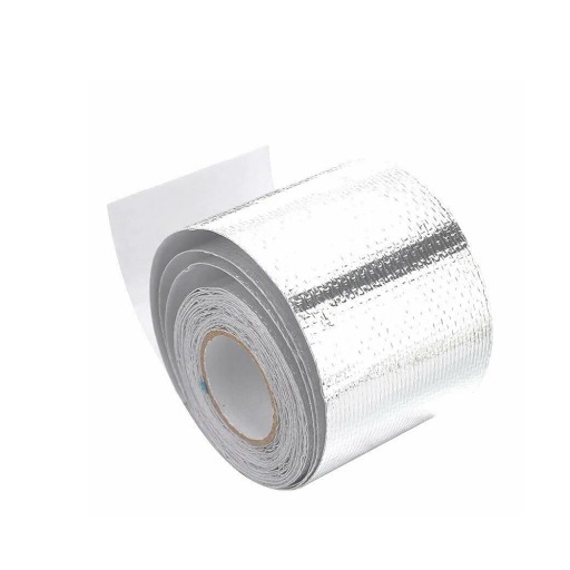 TAŚMA Z FOLII ALUMINIOWEJ 5M SAMOPRZYLEPNA IZOLACJA TERMICZNA ANTYKOROZYJNA