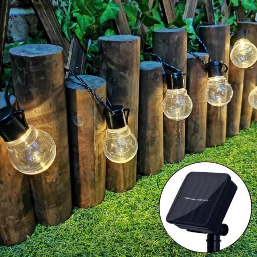 Садовый светильник GIRLAND SOLAR LED WARM WHITE