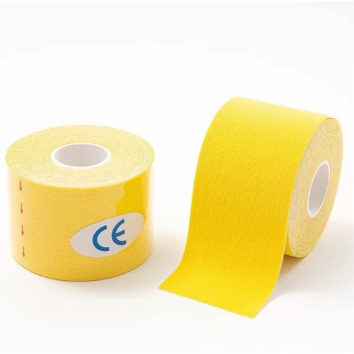 TAŚMA KINEZJOLOGICZNA PLASTRY TAPE TEJPY KINESIOTAPING TEJP PRO 5MX5CM