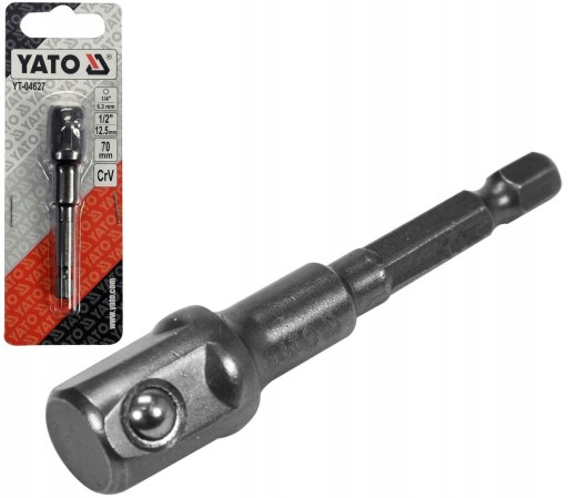 ADAPTER DO NASADEK 1/2'' 70MM YT-04627 YATO