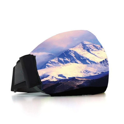 Gogle Narciarskie Okulary Na Narty Snowboard + Etui Pokrowiec ZESTAW
