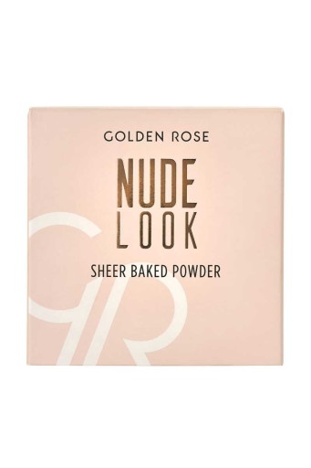 Запеченная пудра Golden Rose NUDE LOOK 01 + БЕСПЛАТНО