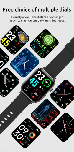 SmartWatch W909 Лазерный глюкометр для измерения артериального давления