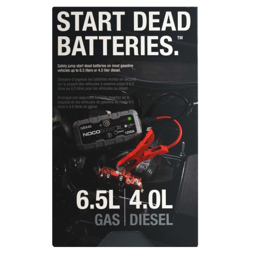 NOCO GBX45 BOOSTX JUMP STARTER + БЕСПЛАТНОЕ зарядное устройство