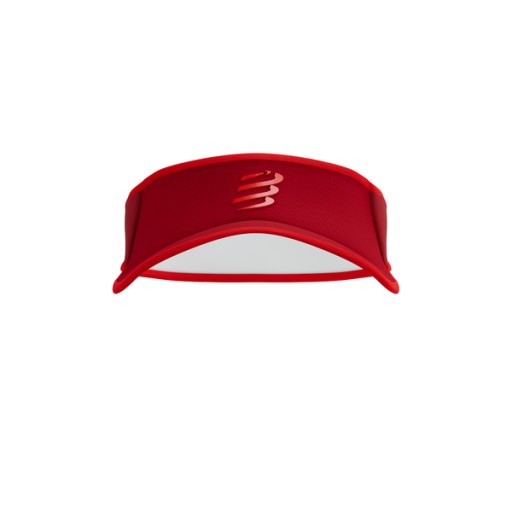 COMPRESSPORT Daszek biegowy VISOR ULTRALIGHT samba red