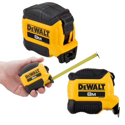 DEWALT Рулетка рулонная 8М 28мм Компактная рулетка