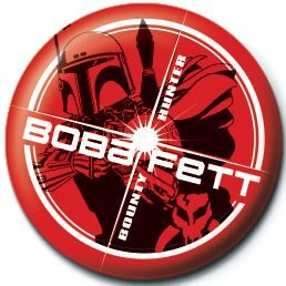 Przypinka pin Gwiezdne Wojny Star Wars Boba Fett