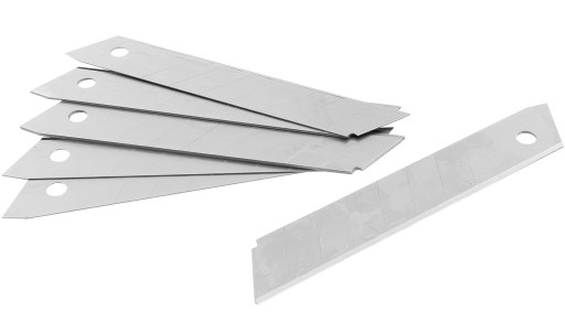 NÓŻ DO TAPET 18MM Z MAGAZYNKIEM + OSTRZA 10szt