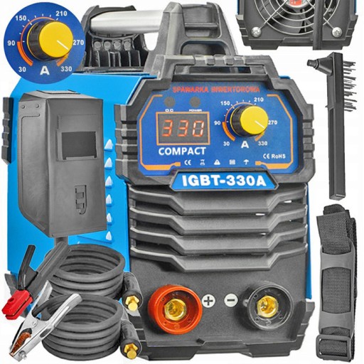 ИНВЕРТОРНАЯ СВАРОЧНАЯ МАШИНА WELD MASTER 330A IGBT MMA TIG