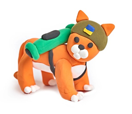 B-CLAY ПЛАСТИКОВАЯ МАССА ARMY 18 баночек по 500 г