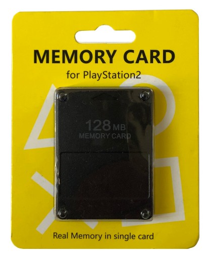 Карта памяти для PS2 PlayStation 2 большая 128Мб
