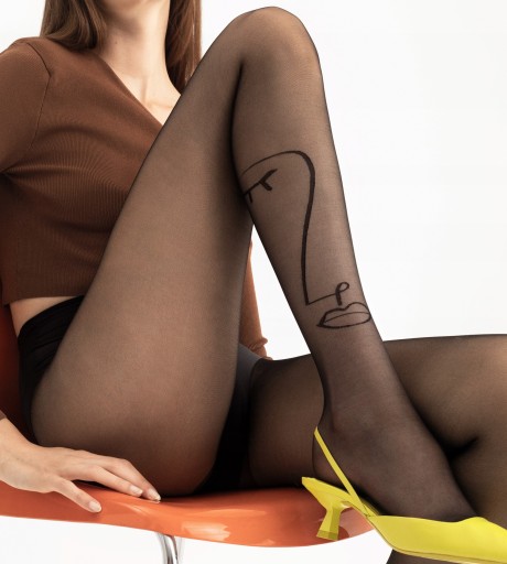 КОЛГОТКИ FIORE MATISSE 20den черные 2-S