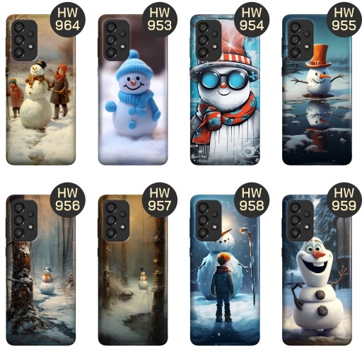 ETUI DO SAMSUNG GALAXY A33 5G WZORY BAŁWAN ZIMA ŚNIEG OBUDOWA POKROWIEC
